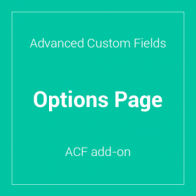 Advanced Custom Fields – Options Page 1.2