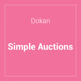 Dokan – Simple Auctions Integration 1.5.5