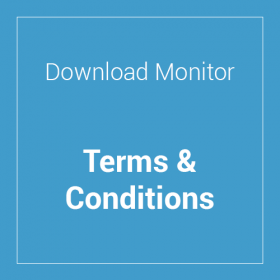 Download Monitor Terms & Conditions 4.1.0