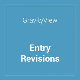 GravityView Entry Revisions Extension 1.1