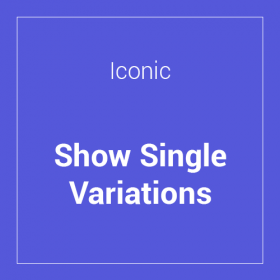 Iconic WooCommerce Show Single Variations 1.19.0