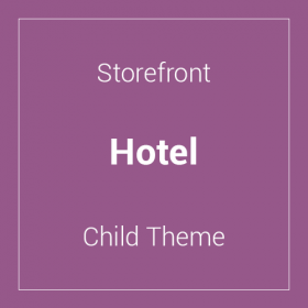 Storefront Hotel Child Theme 1.0.15