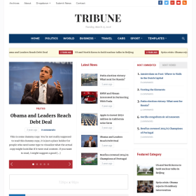 WPZoom Tribune WordPress Theme 4.2.9