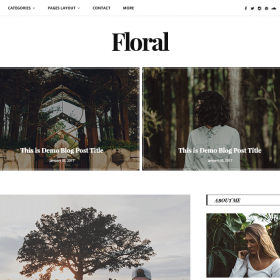 GretaThemes Floral WordPress Theme 1.2.3