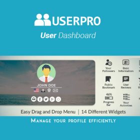UserPro DashBoard 3.7