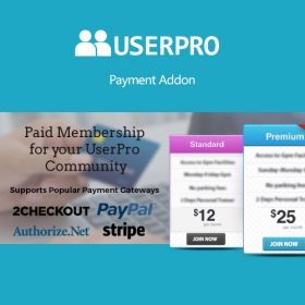 UserPro – Payment Add-on 3.1.2