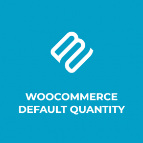 WooCommerce Default Quantity 2.2.2