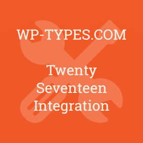 Toolset Twenty Seventeen Integration Addon 1.2.1