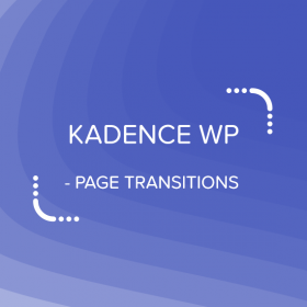 Kadence Page Transitions 1.0.8