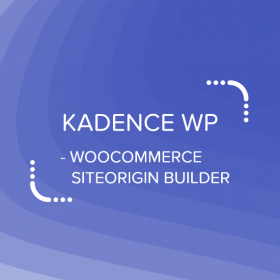 Kadence WooCommerce SiteOrigin Builder 1.1.8