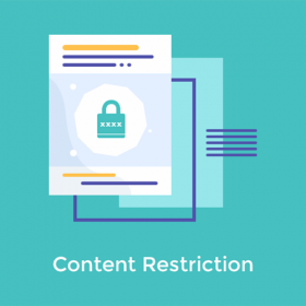 User Registration Content Restriction 1.3.2