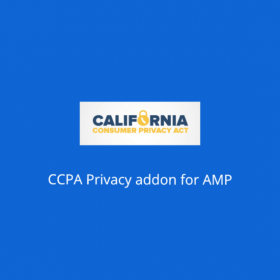 CCPA for AMP 1.0.1