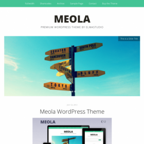 ElmaStudio Meola WordPress Theme 1.0.7