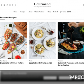 WPZoom Gourmand WordPress Theme 1.0.10