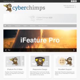 CyberChimps – iFeature Pro 5 WordPress Theme 6.15