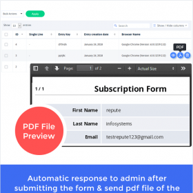 ARForms – PDF Creator Addon 3.5