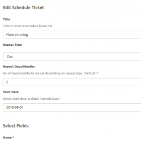 SupportCandy Schedule Tickets 3.0.3