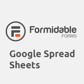 Formidable Forms – Google Sheets 1.0
