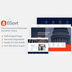 EGovt – City Government WordPress Theme 1.2.7