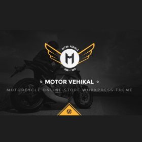 Motor Vehikal – Motorcycle Online Store WordPress Theme 1.7.7