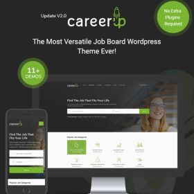 CareerUp – Job Board WordPress Theme 2.3.30