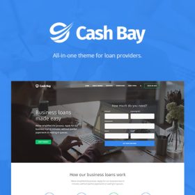 Cash Bay – Banking and Payday Loans WordPress Theme 1.1.4