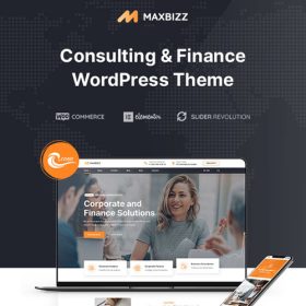 Maxbizz – Consulting & Financial Elementor WordPress Theme 1.2.2