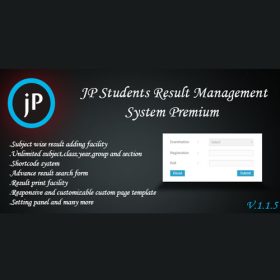 JP Students Result Management System Premium 1.1.7