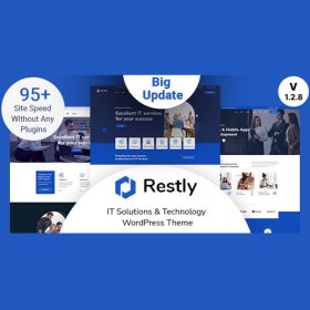 Restly – IT Solutions & Technology WordPress Theme 1.2.7