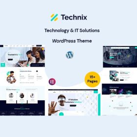 Technix – Technology & IT Solutions WordPress Theme 1.0.3