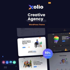 Xolio – Creative Agency & Portfolio WordPress Theme 1.0