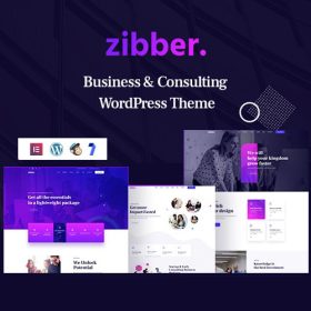 Zibber – Consulting Business WordPress Theme + RTL 1.2.2